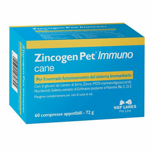 Zincogen pet immuno - 60 compresse