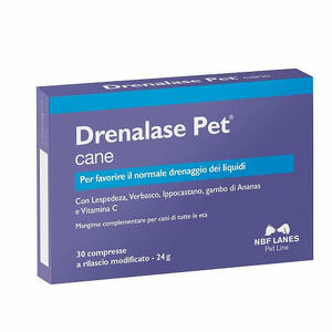 N.b.f. lanes - Drenalase pet 30 compresse