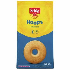 Schar - Hoops 200 g - Biscotti senza glutine di pasta frolla