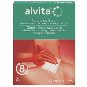 Alvita - Cerotto autoriscaldante  4 pezzi