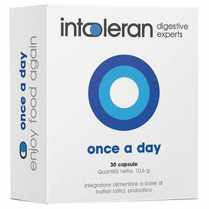 Once a day - Intoleran  30 capsule