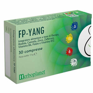 Herboplanet - FP Yang - Integratore per Memoria e Benessere Mentale - 30 Compresse