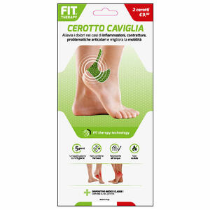 Fit therapy - Cerotto caviglia 2 pezzi