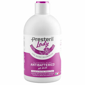 Lady presteril - Detergente intimo antibatterico/ph acido 250 ml