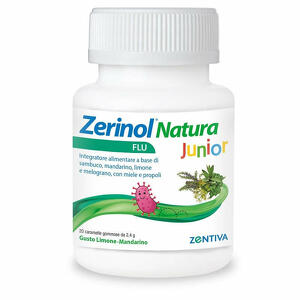 Zerinol - Natura flu junior 20 caramelle gommose