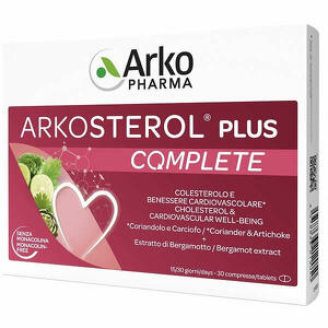 Arkofarm - Arkosterol plus complete 30 compresse