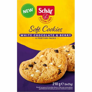 Schar - Soft cookie white chocolate 210 g