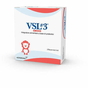 Actial farmaceutica - Vsl3 gocce 2 flaconi x 5 ml