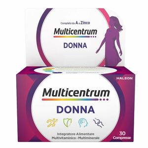 Multicentrum - Donna - Integratore Multivitaminico per Donne - 30 Compresse