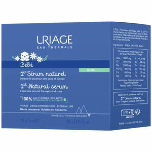 Uriage - Bebe siero fisiologico 15 flaconcini da 5 ml