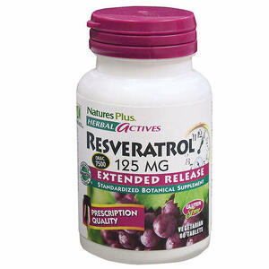 Nature's plus - Resveratrolo 125mg 60 tavolette