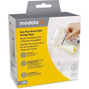 Medela - Easy pour sacca conservazione latte materno 50 pezzi