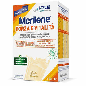 Forza e vitalitÀ - Meritene forza e vitalita' vaniglia 5 bustine da 30 g