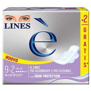 Lines - E' ali carry pack 9 + 2 pezzi