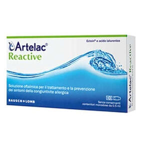 Artelac - Reactive soluzione oftalmica monodose 20 unita' da 0,5 ml