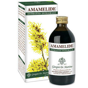 Giorgini - Amamelide Estratto Integrale 200 ml - Supporto alla Circolazione Venosa e Funzionalità Intestinale