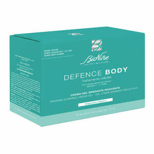 Bionike - Defence body trattamento cellulite crema gel drenante riducente 30 bustine da 10ml