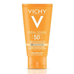 Vichy - Ideale Soleil Dry Touch BB SPF 50 - Crema Solare Viso