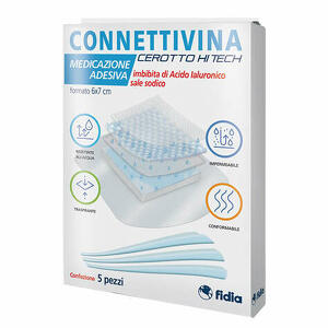 Connettivina - Cerotto connettivina hitech 6 x 7 cm 5 pezzi