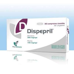 Pharmextracta - Dispepril 30 Compresse Rivestite - Integratore Zenzero e Perilla