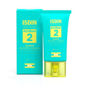 Isdin - Crema viso Acniben - Gel contro brufoli e lucido - 40 ml