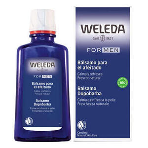 Weleda - Balsamo dopobarba 100 ml - Emulsione idratante e lenitiva per la pelle