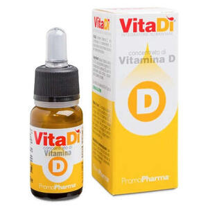 Promopharma - VITADI 10 ml - Concentrato di vitamina D3 per ossa e sistema immunitario