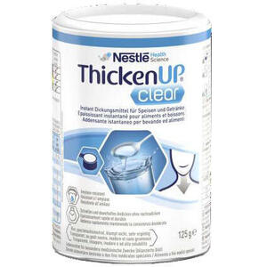 Nestlé - ThickenUp Clear 125g - Polvere Addensante Istantanea