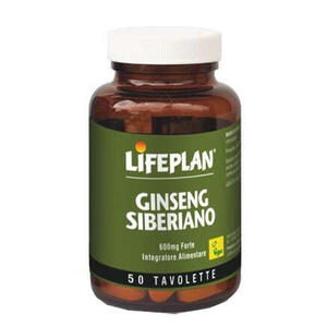 Lifeplan - Ginseng siberiano - Integratore energizzante in tavolette