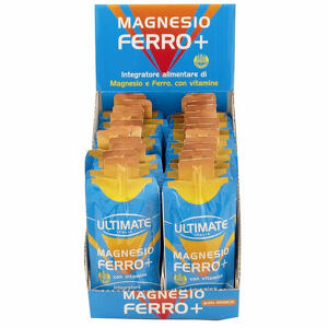 Ultimate - Ultimate magnesio ferro+ arancio 24 pezzi da 30ml