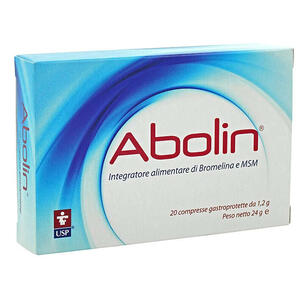 Abolin - 20 compresse - Integratore di Bromelina e MSM