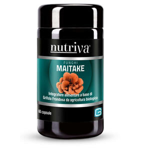 Nutriva - Maitake 60 vegicaps - Integratore per le difese naturali