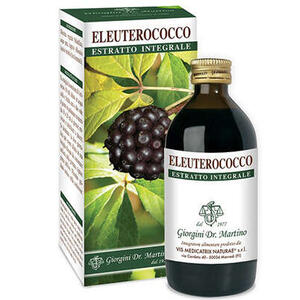 Giorgini - Eleuterococco Estratto Integrale 200 ml - Tonico e Adattogeno