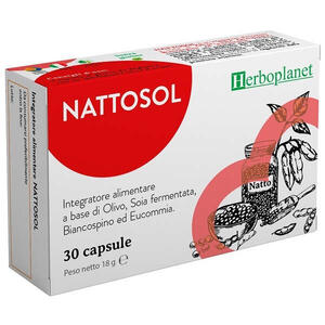 Herboplanet - Nattosol 30 Capsule - Integratore per Circolazione e Metabolismo