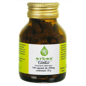 Erbex - Ginkgo biloba 100 capsule 380 mg