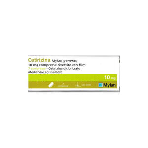 Mylan - CETIRIZINA 10MG- Trattamento rinite allergica e orticaria