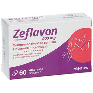 Zentiva - 500 mg compresse rivestite con film 60 compresse in blister pvc/al