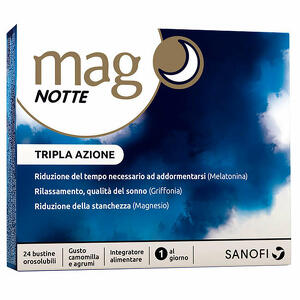 Notte - Mag notte 24 bustine orosolubili