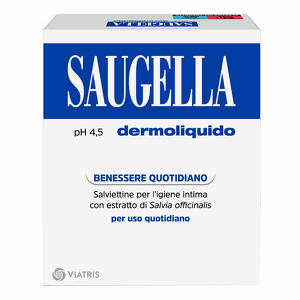 Saugella - Saugella salviettine deodoranti 10 bustine