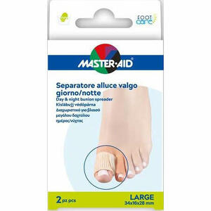 Master aid - Divaricatore alluce giorno/notte master-aid footcare large 2 pezzi d12