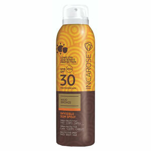 Incarose - Incarose maxi bronze invisible sun spray spf30 150ml