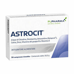 Astrocit - 30 compresse - Integratore a base di citicolina e antiossidanti