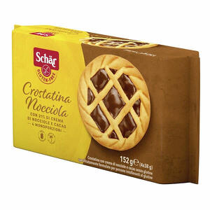 Schar - Schar crostatina nocciola 4 monoporzioni da 38 g