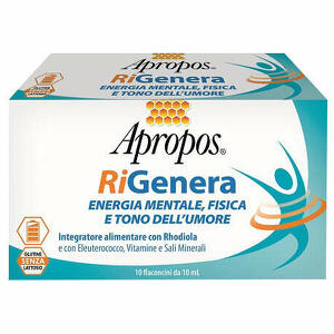 Apropos - Apropos rigenera energia fisica e mentale 10 flaconcini 10ml