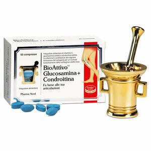 Bioattivo - Bioattivo glucosamina + condroitina 60 compresse