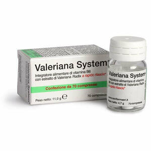 Valeriana system - Valeriana system 70 compresse