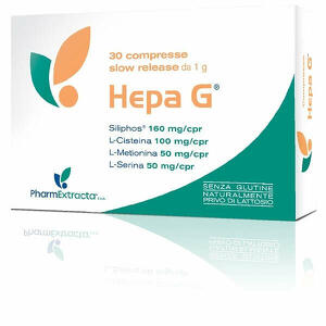 Pharmextracta - Hepa G - Integratore Alimentare per il Fegato - 30 Compresse