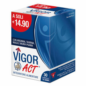 F&f - Vigor act 30 compresse