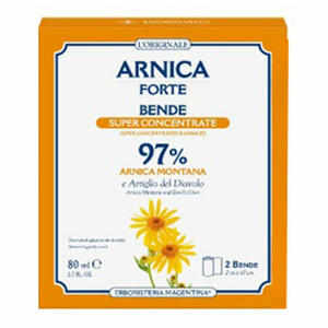 Erboristeria magentina - Arnica forte bende 97% 2 bustine