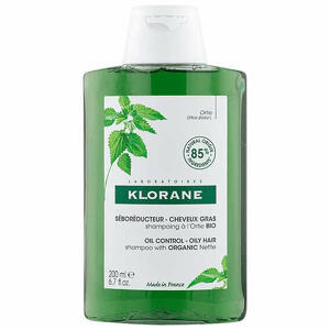 Klorane - Shampoo all'Ortica 400 ml - Effetto purificante e seboriduttore